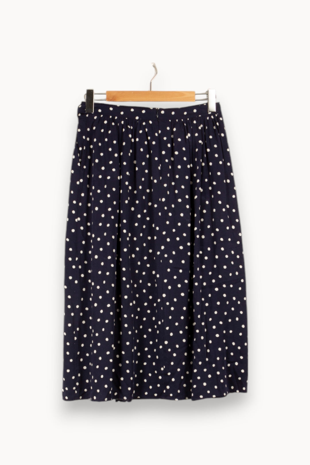 Jupe bleue à pois - Taille S/36