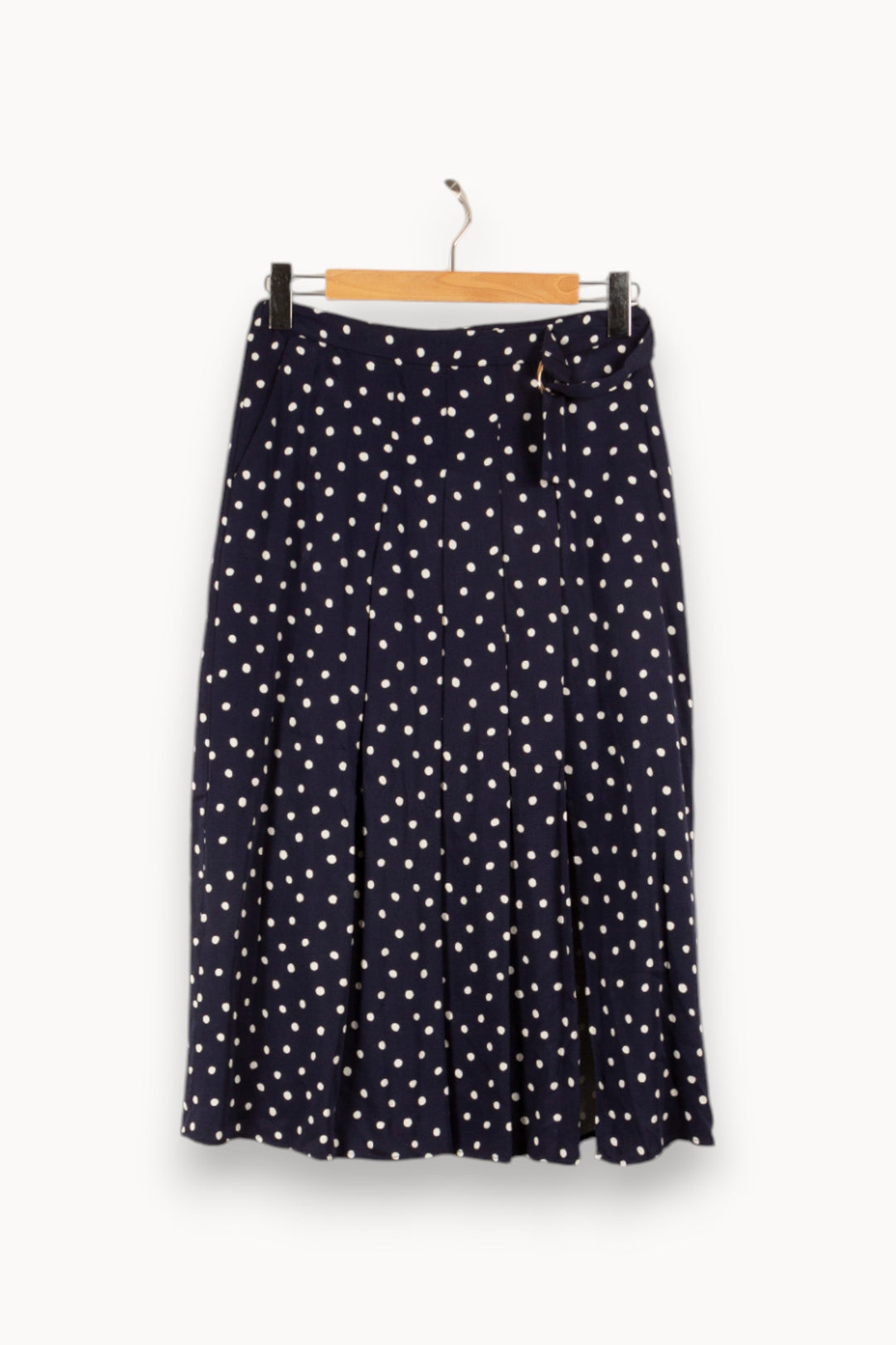 Jupe bleue à pois - Taille S/36