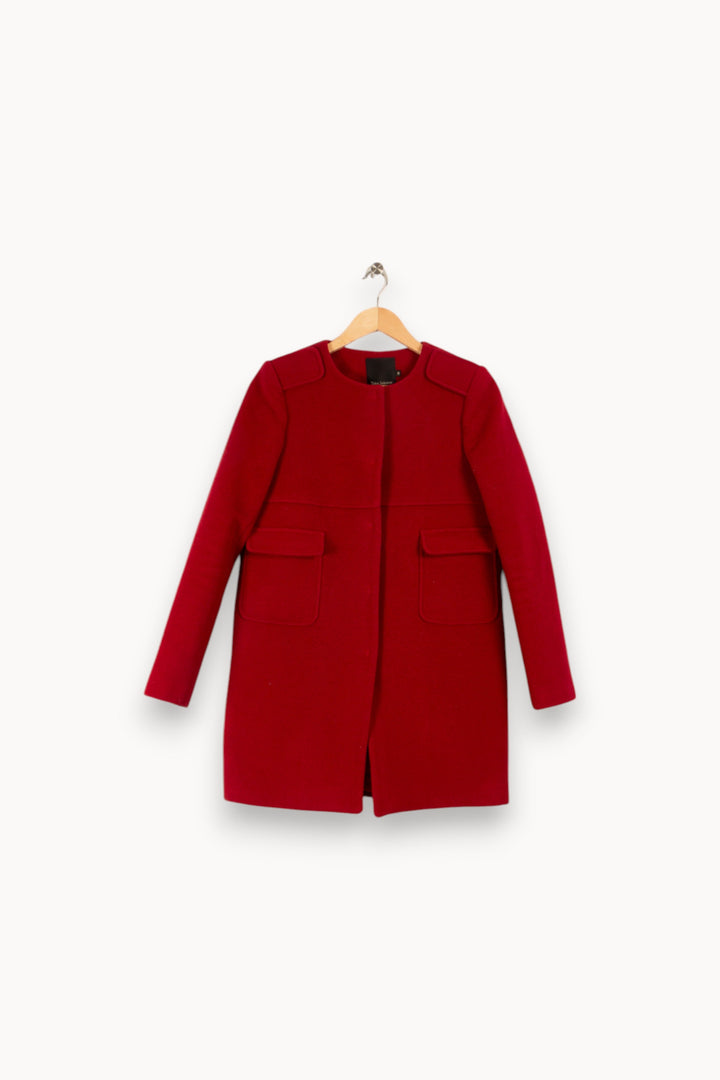 Manteau rouge - Taille L/40