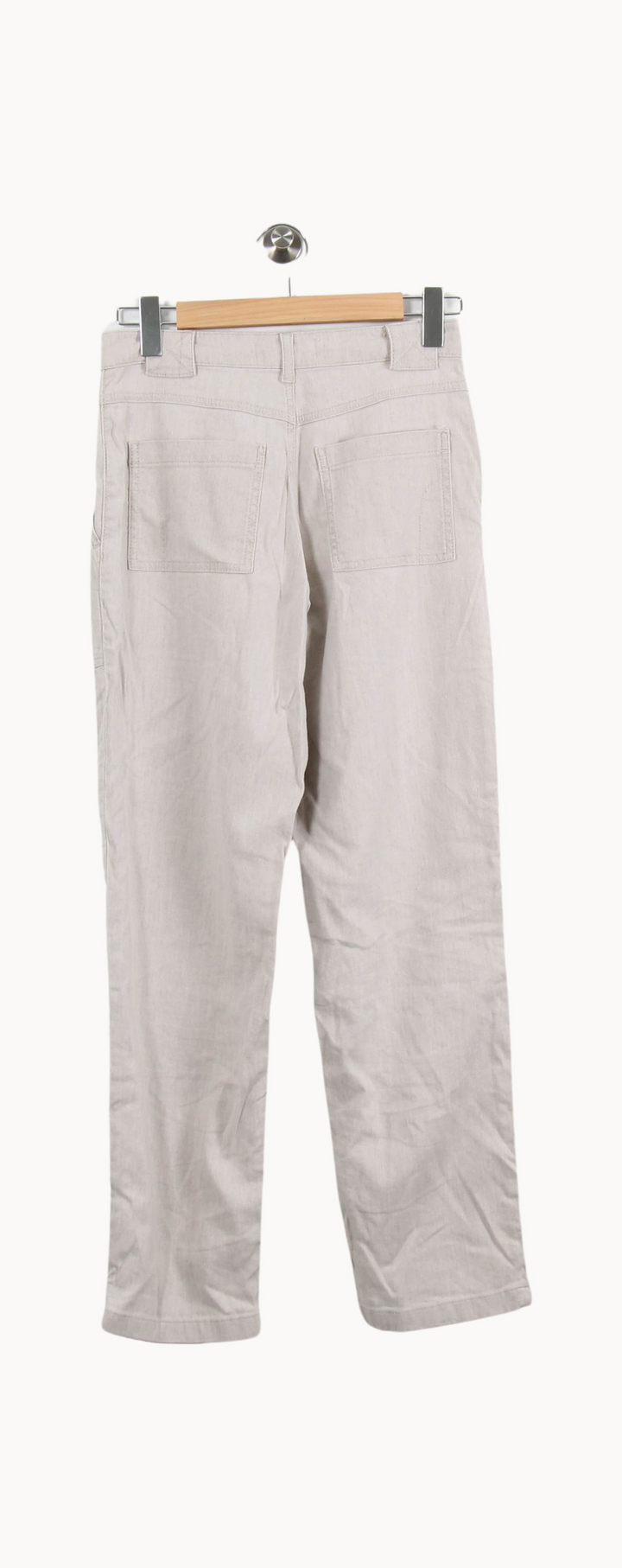 Pantalon Beige - Taille S/36 de la marque ba&sh | PARAD21584 - Vendu par Paradigme - Image 4