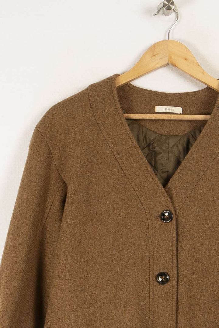 Manteau marron - Taille M/38