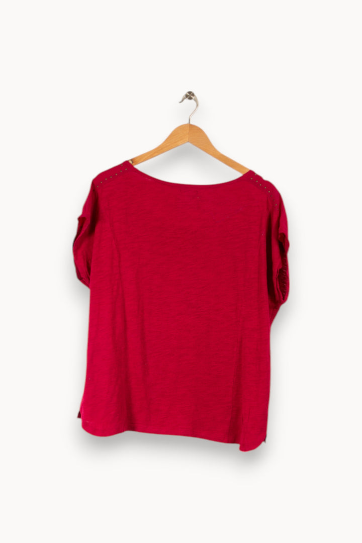 T-shirt rose - Taille XL/42