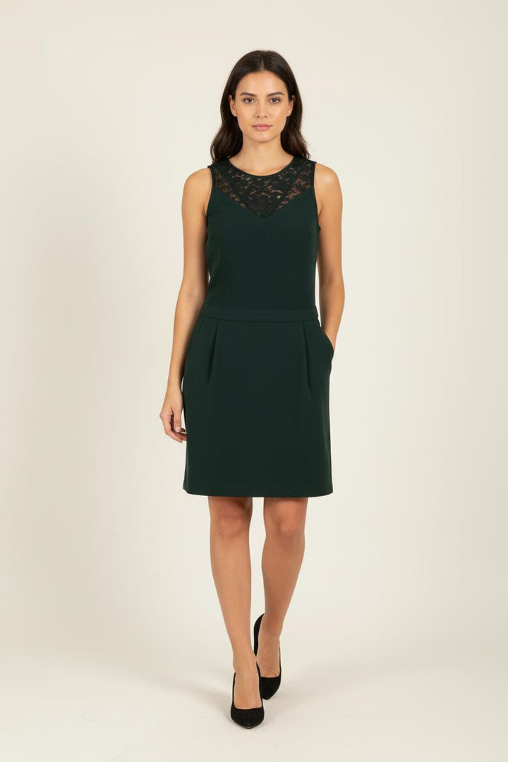 Robe vert foncé - Taille XS/34
