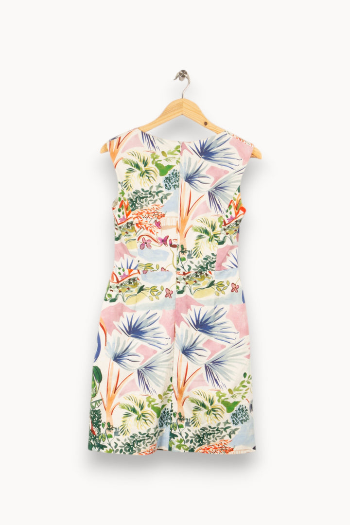 Robe multicolore à motifs - Taille S/36