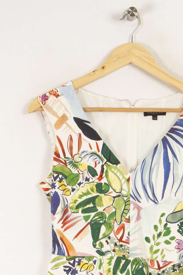 Robe multicolore à motifs - Taille S/36