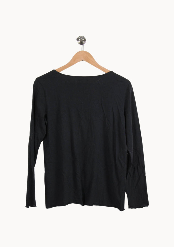 Tunique Noire - Taille S/36 de la marque Des petits hauts | PARAD21647 - Vendu par Paradigme - Image 4