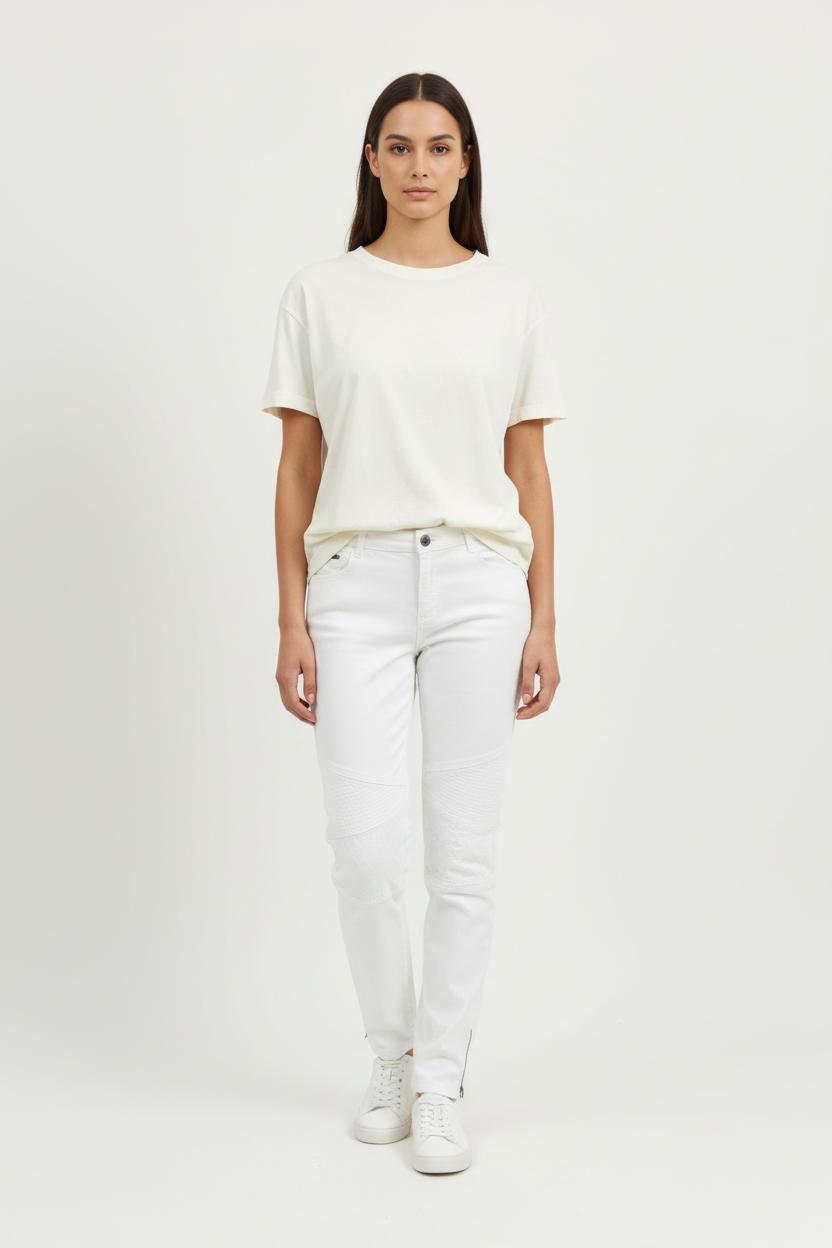 Jean Blanc - Taille XL/42 de la marque IKKS | PARAD21696 - Vendu par Paradigme - Image 1