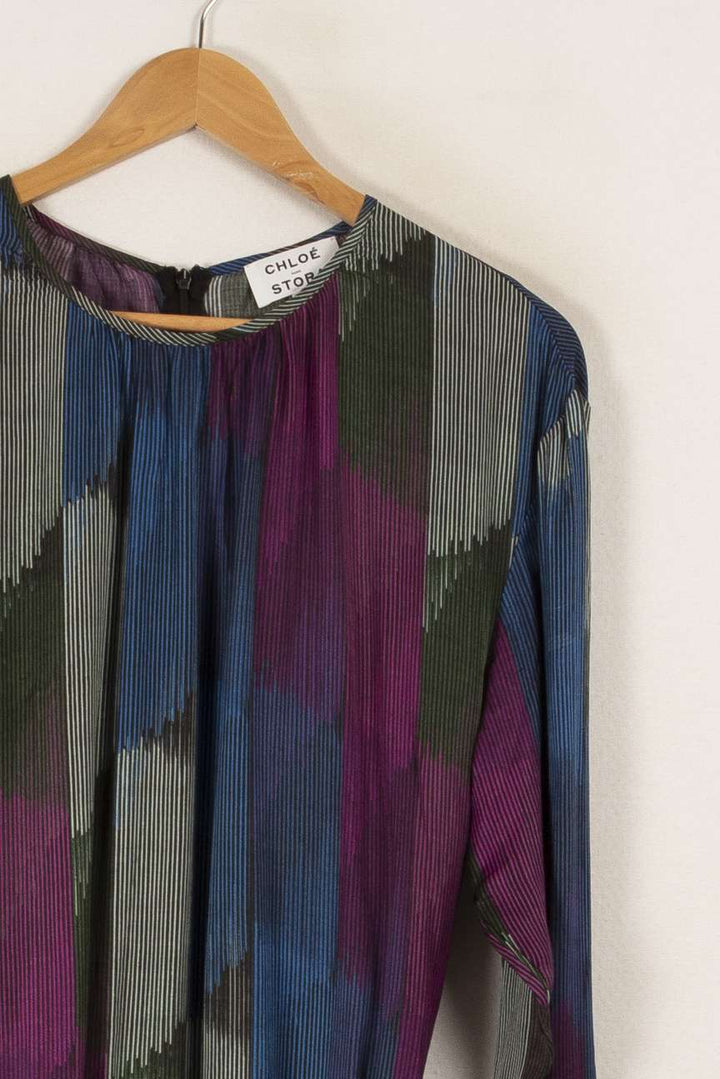 Robe courte multicolore - Taille L/40