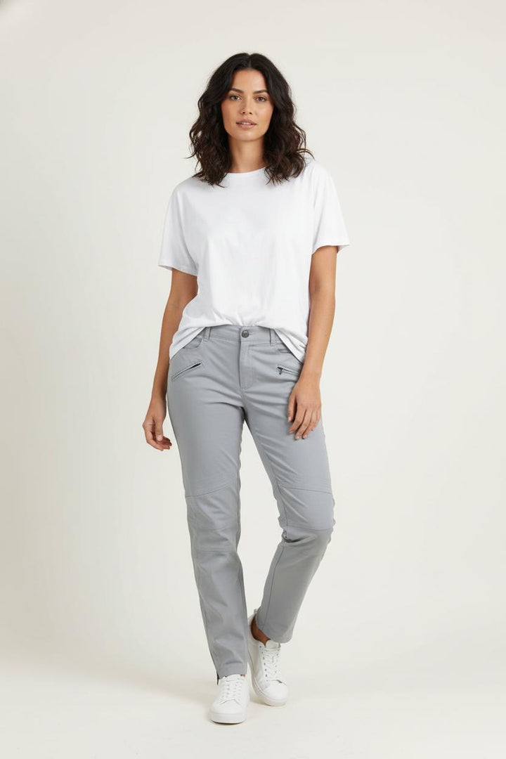 Pantalon Gris - Taille XL/42 de la marque IKKS | PARAD21764 - Vendu par Paradigme - Image 1