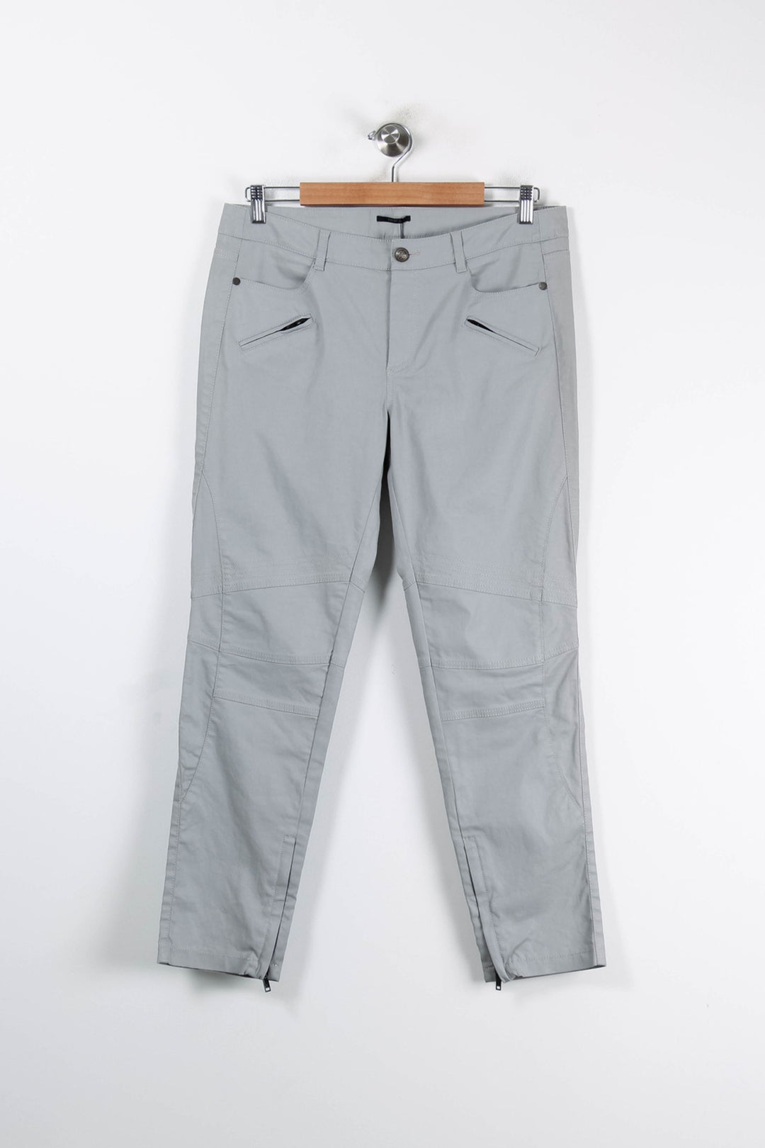 Pantalon Gris - Taille XL/42 de la marque IKKS | PARAD21764 - Vendu par Paradigme - Image 2