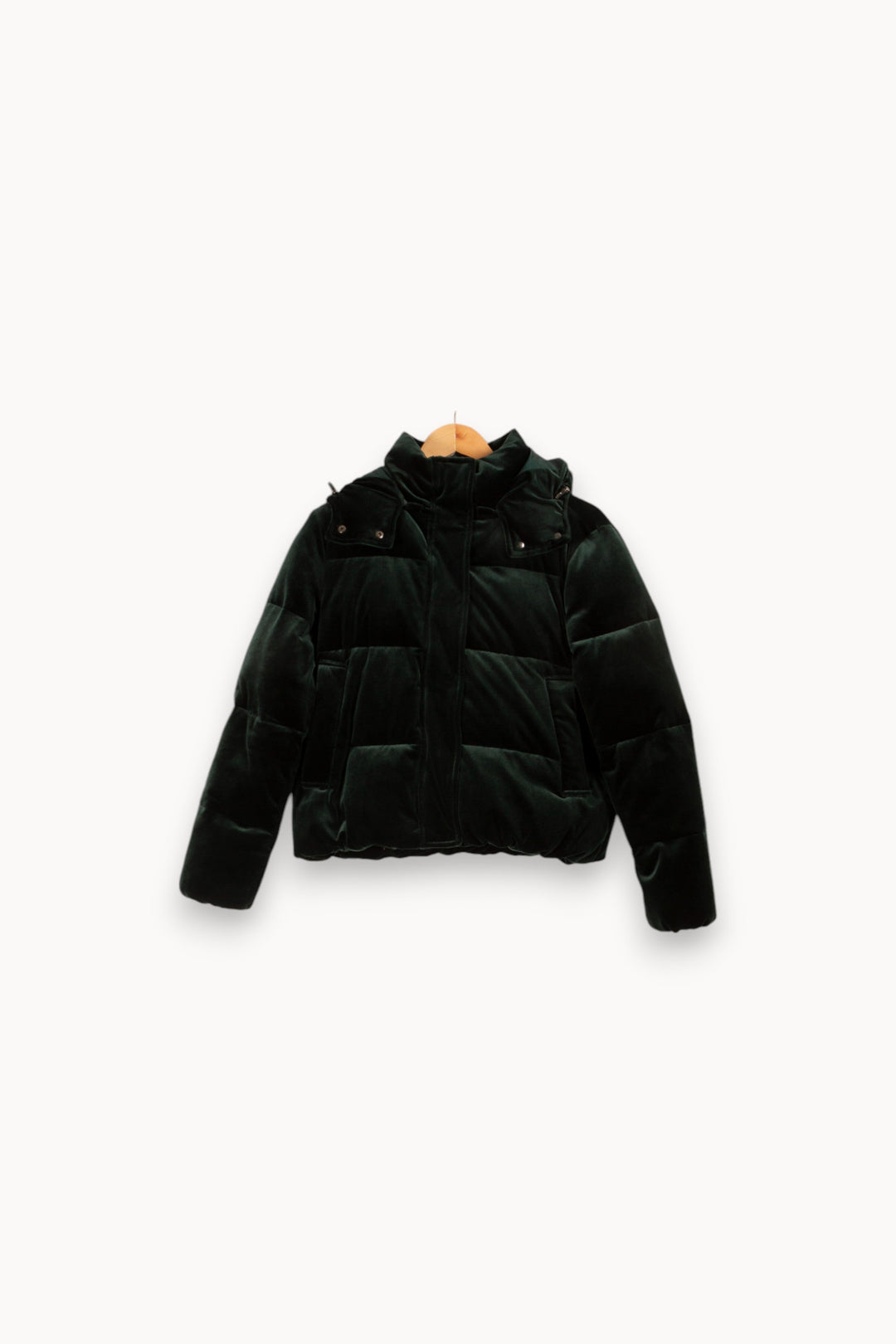 Doudoune en velours -  S/36