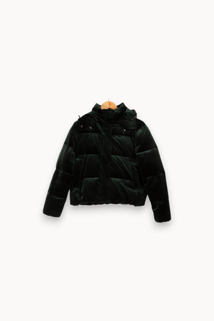 Doudoune en velours -  S/36