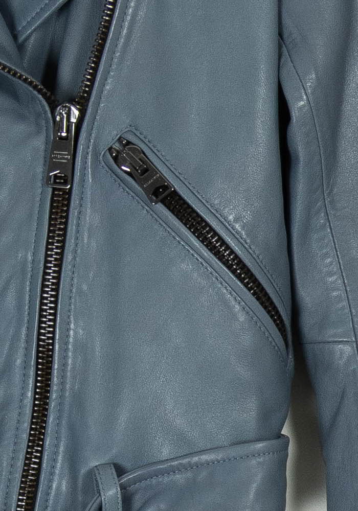 Perfecto Bleu - Taille XS/34 de la marque All Saints | PARAD21787 - Vendu par Paradigme - Image 3