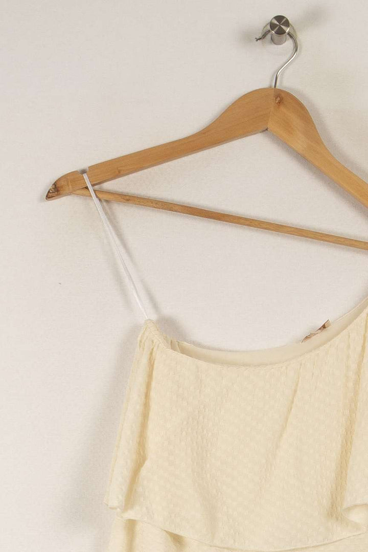 Blouse beige - Taille S/36