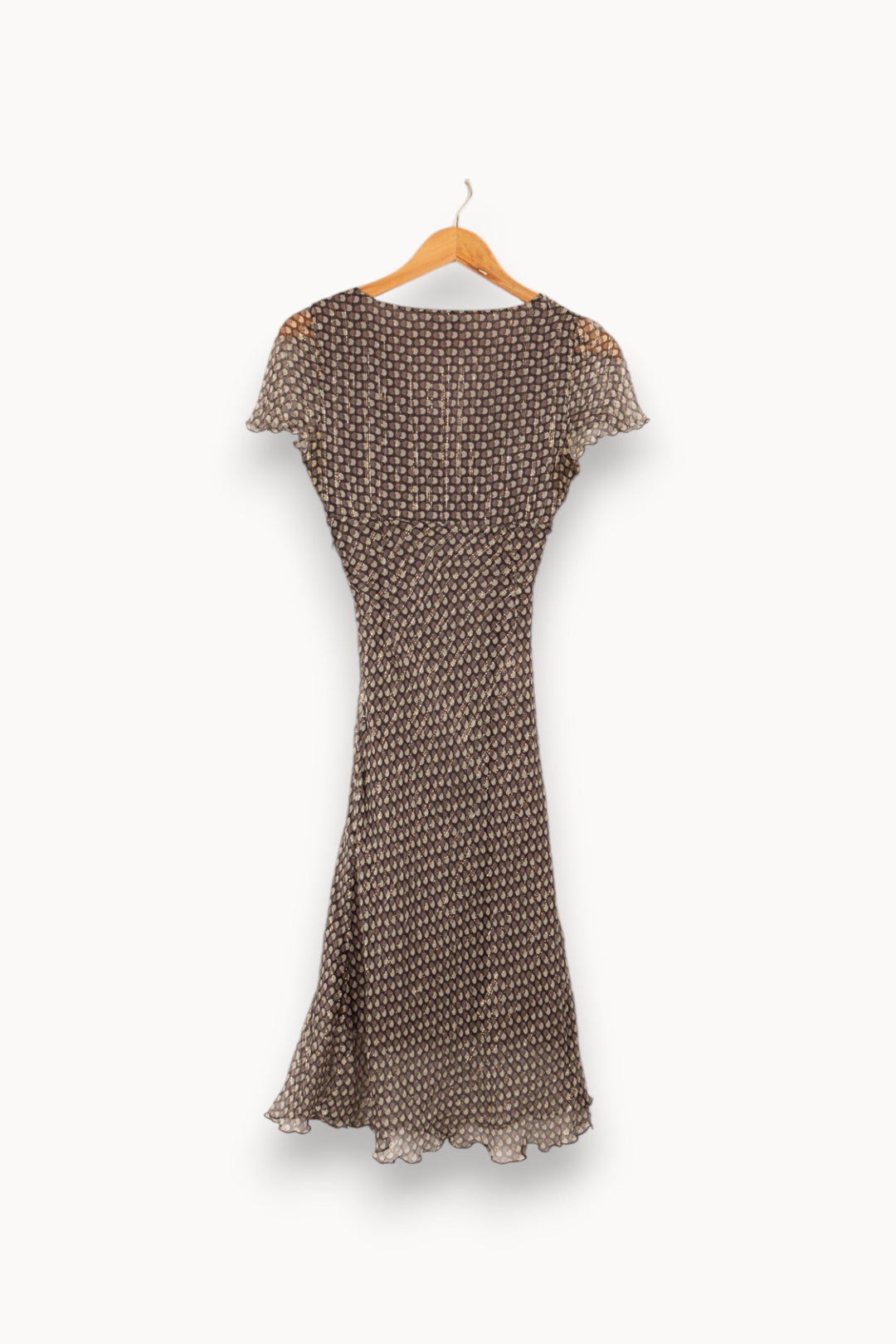 Robe grise à motifs - Taille S/36