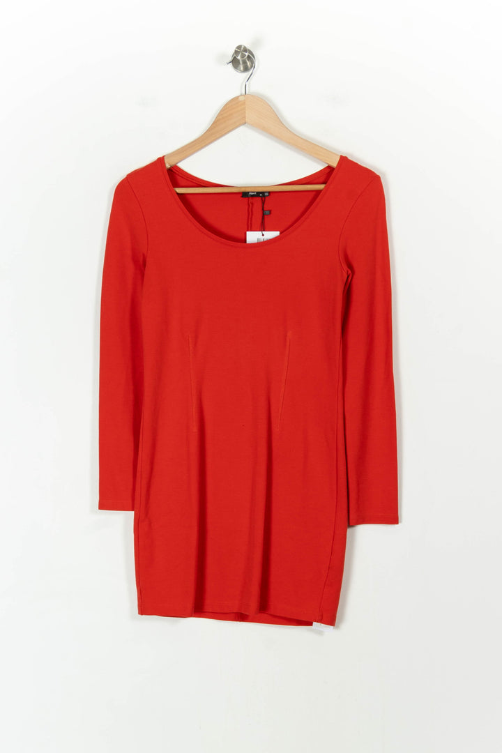 Robe Midi Rouge - Taille XS/34 de la marque Filippa K | PARAD21868 - Vendu par Paradigme - Image 2