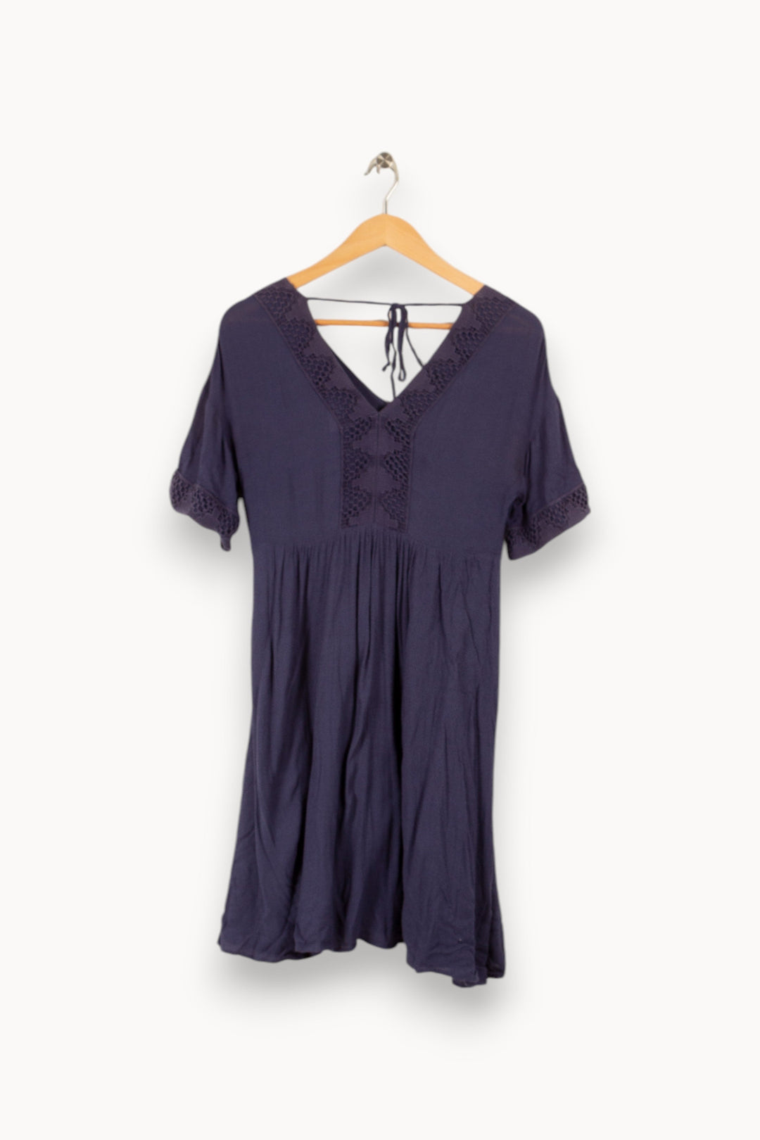 Robe bleue avec détails - Taille XS/34