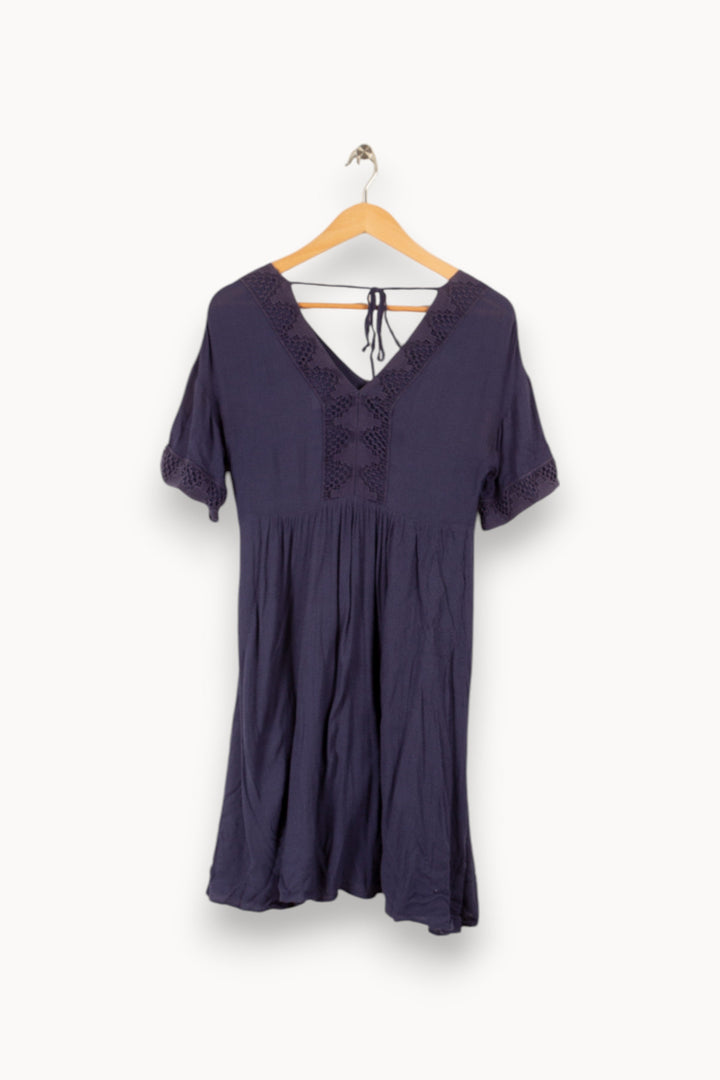 Robe bleue avec détails - Taille XS/34