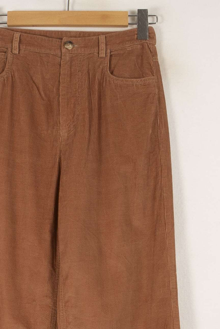 Pantalon Large Marron - Taille S/36 de la marque Vanessa Bruno | PARAD21901 - Vendu par Paradigme - Image 3