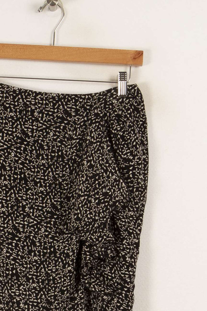 Jupe noire à motifs - Taille XS/34