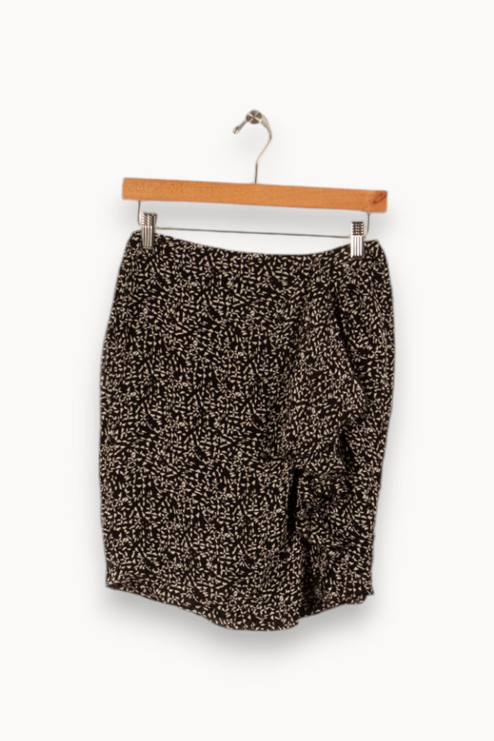 Jupe noire à motifs - Taille XS/34