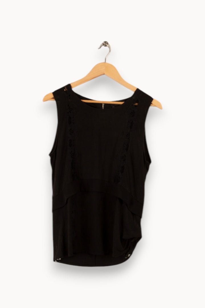 Top noir - Taille L/40