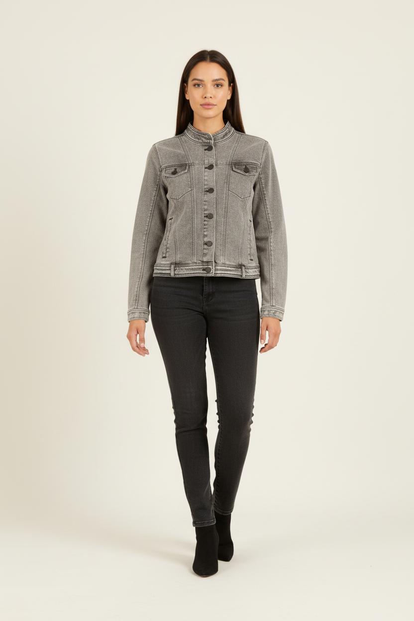 Veste en jean grise - Taille M/38