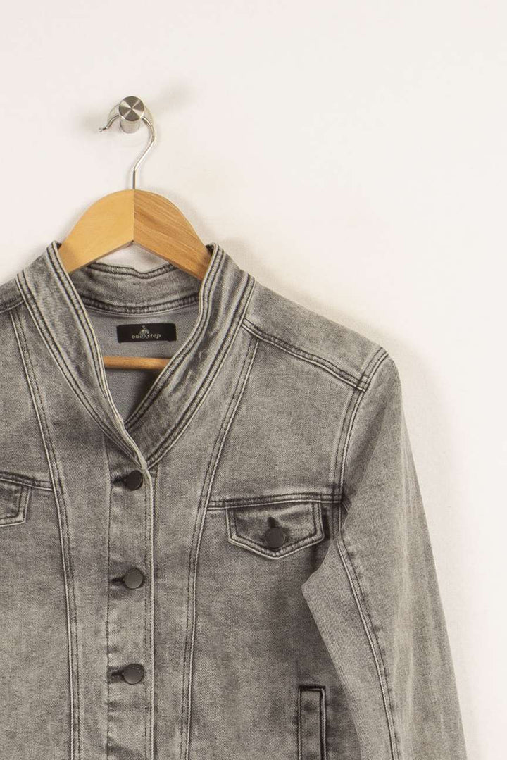 Veste en jean grise - Taille M/38