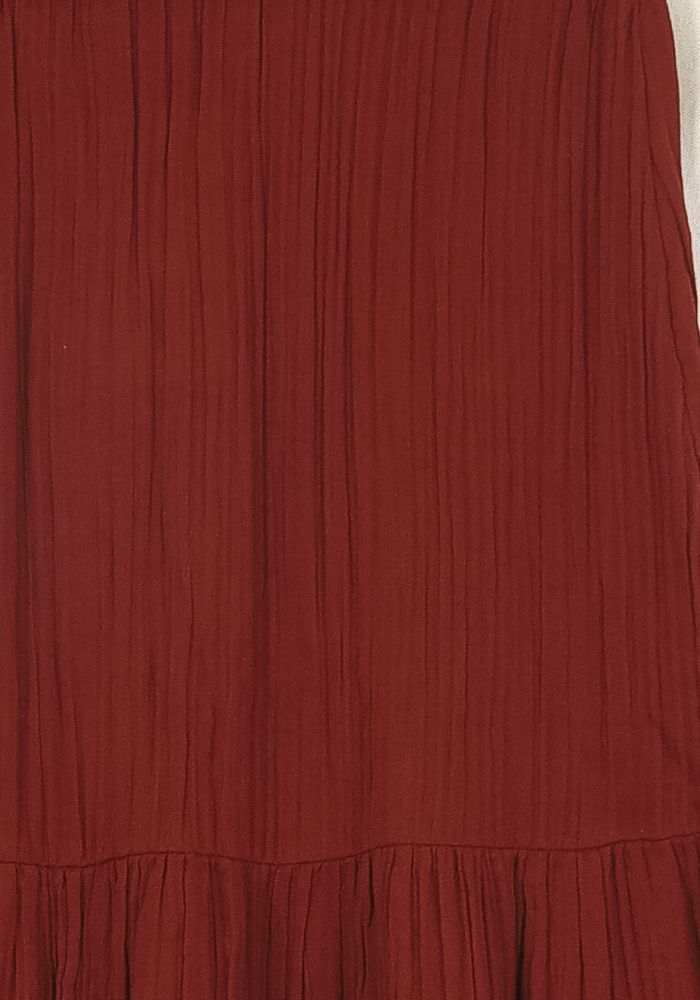 Jupe Longue Bordeaux - Taille XS/34 de la marque Des petits hauts | PARAD21918 - Vendu par Paradigme - Image 3