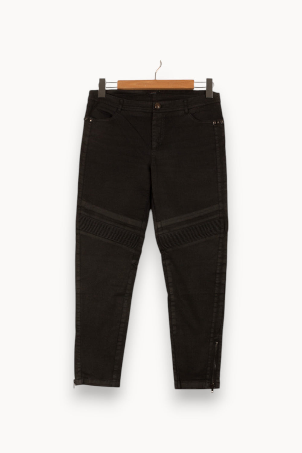 Pantalon Noir - Taille 42/XL de la marque IKKS | PARAD21951 - Vendu par Paradigme - Image 2