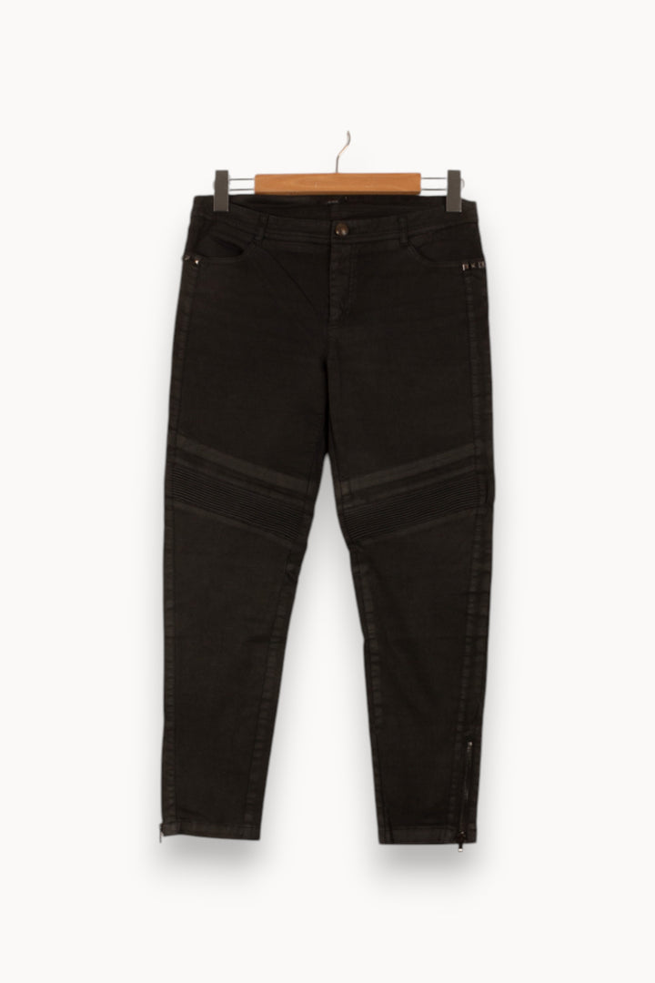 Pantalon Noir - Taille 42/XL de la marque IKKS | PARAD21951 - Vendu par Paradigme - Image 2