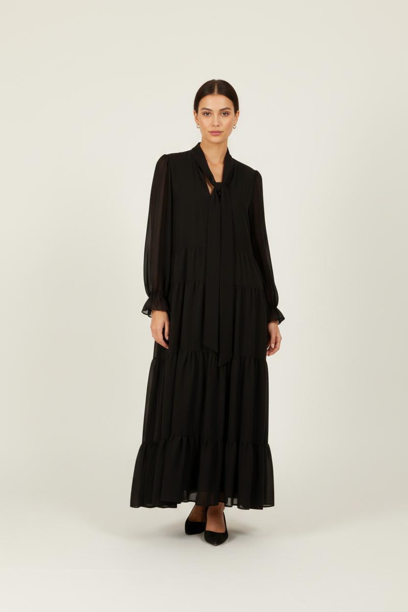 Robe longue noire - Taille L/40