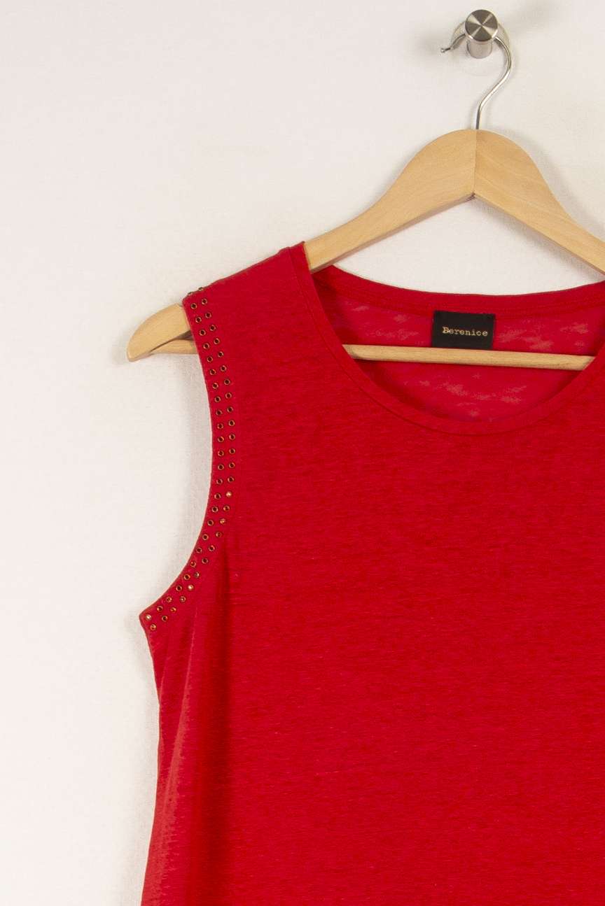 Débardeur rouge - Taille S/36