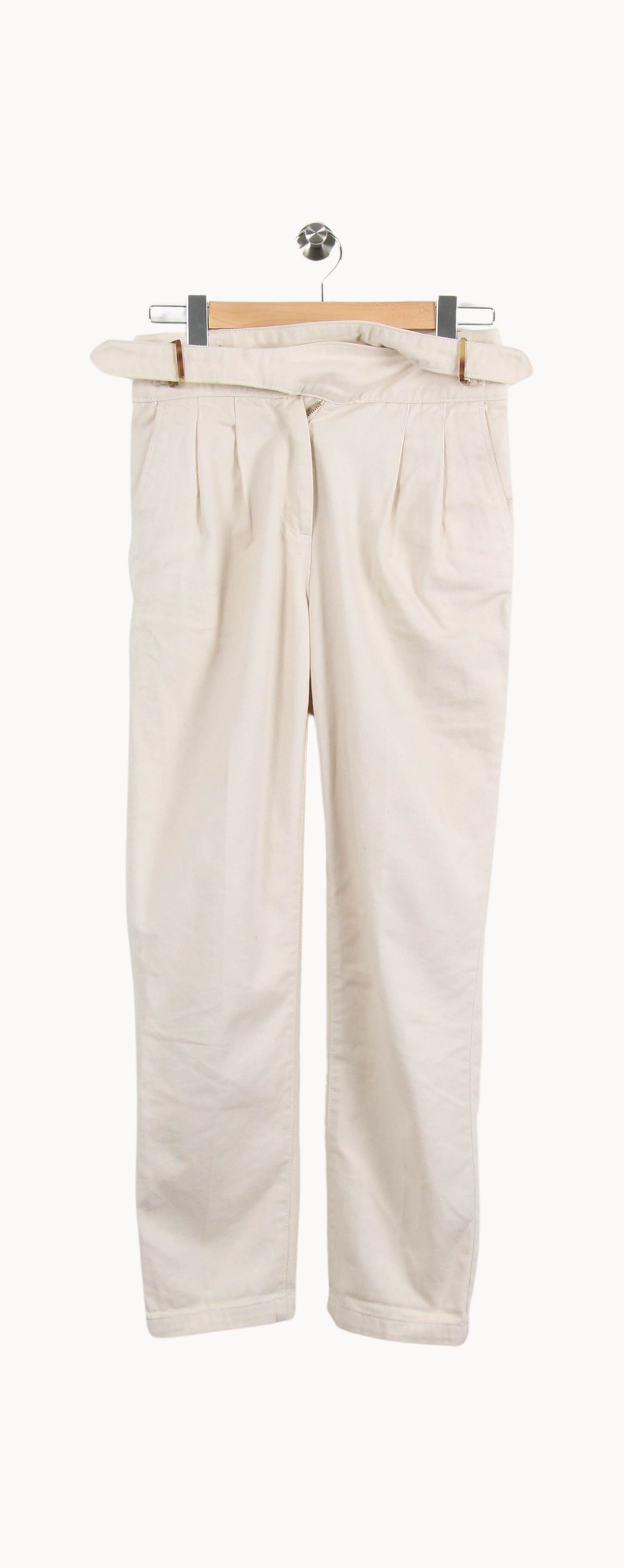 Pantalon Beige - Taille M/38 de la marque Sézane | PARAD21957 - Vendu par Paradigme - Image 2