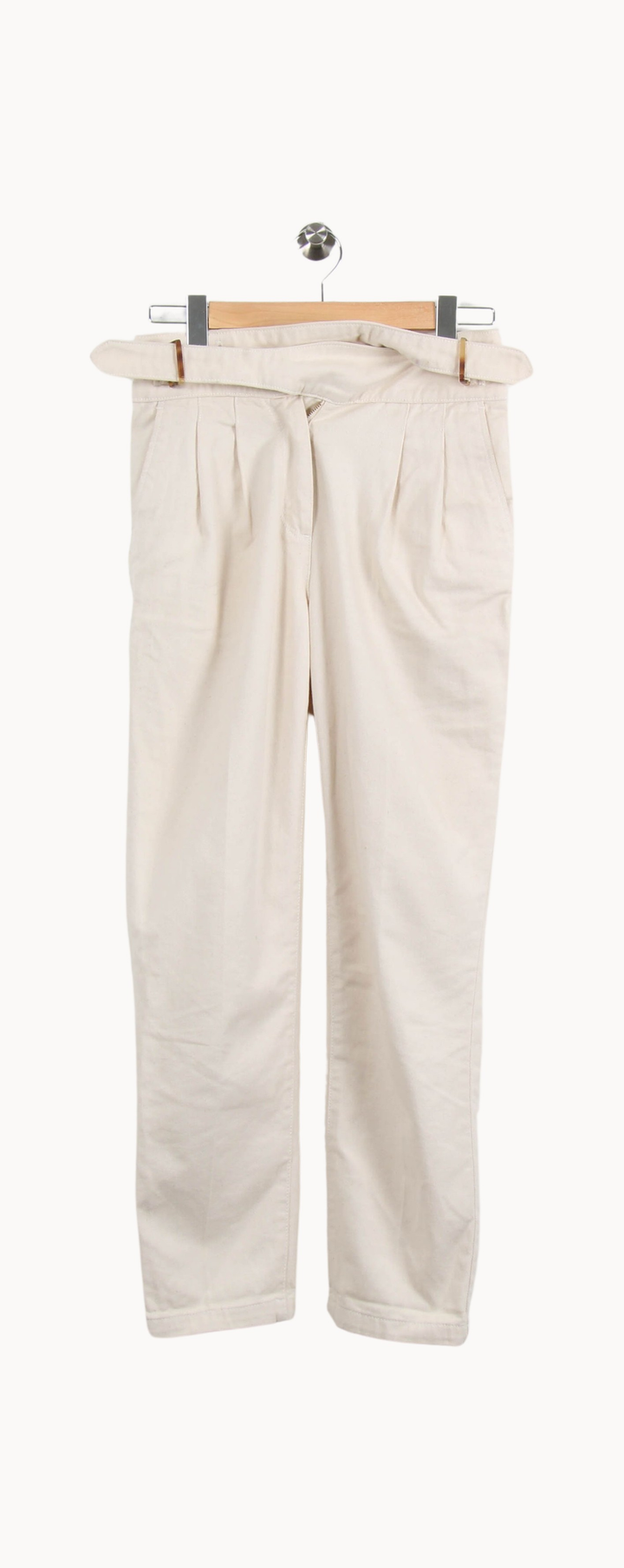 Pantalon Beige - Taille M/38 de la marque Sézane | PARAD21957 - Vendu par Paradigme - Image 2