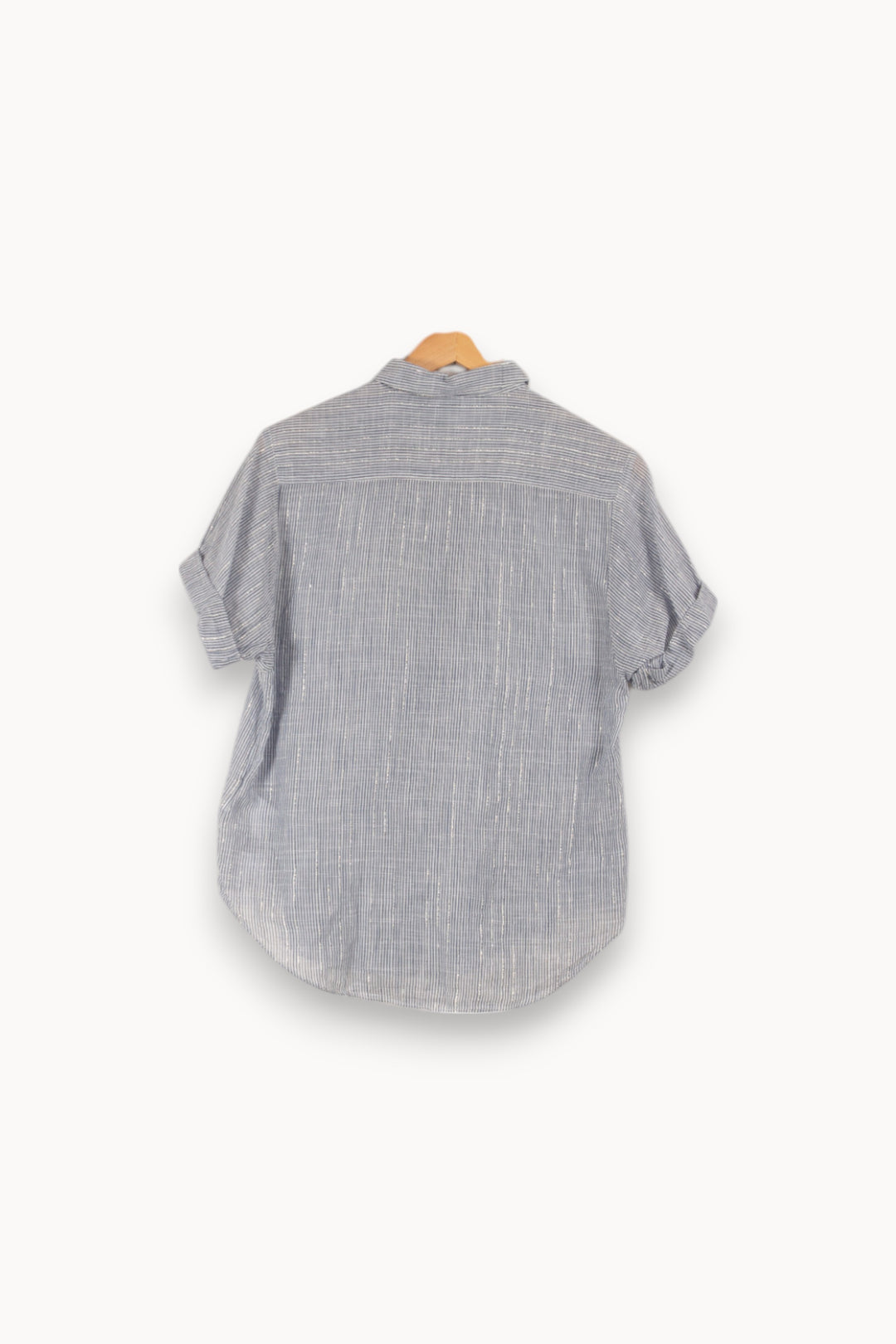 Chemise bleue rayée - Taille M/38 de la marque Sud express | PARAD21963 - Vendu par Paradigme - Image 3