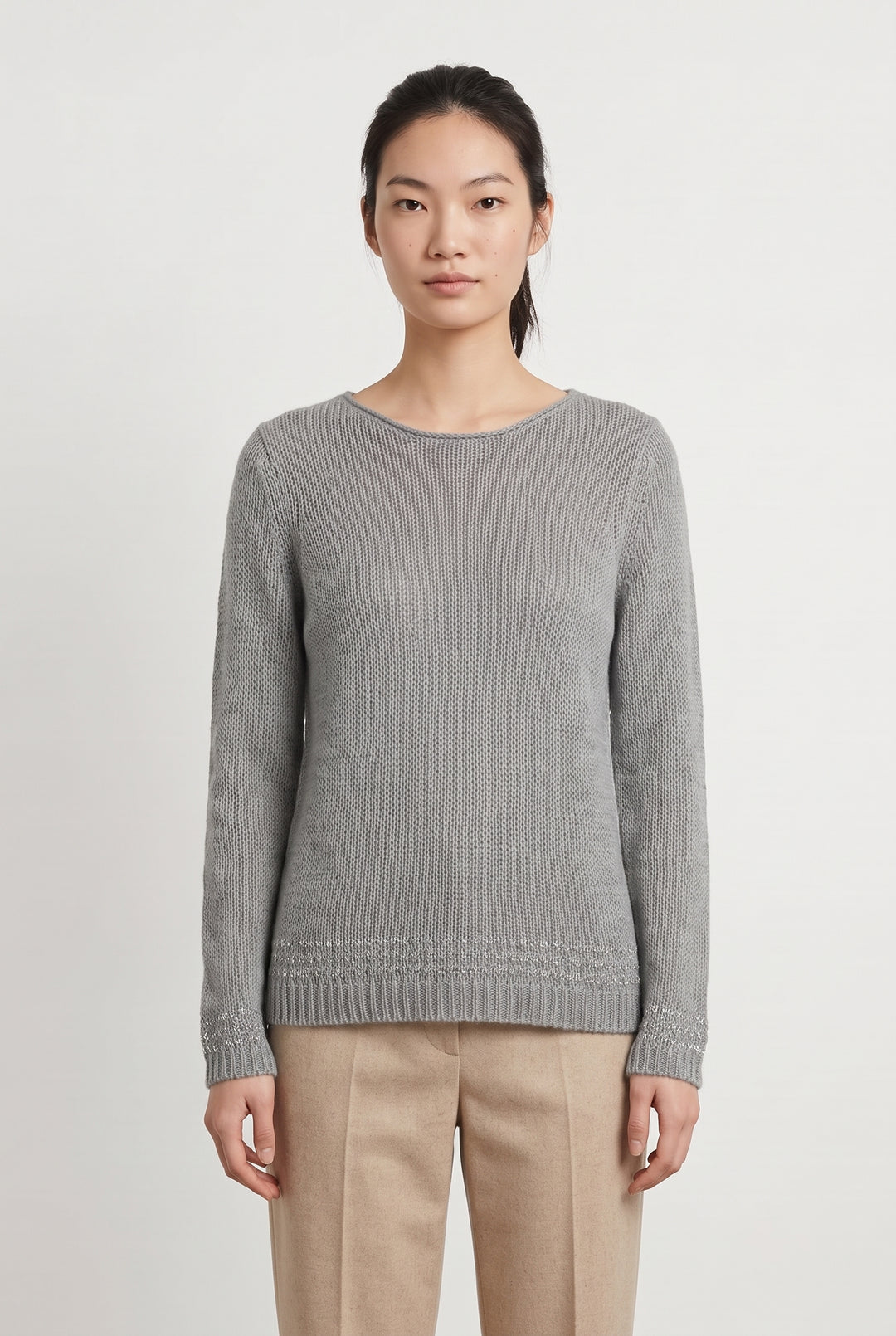 Pull Gris - Taille S/36 de la marque Des petits hauts | PARAD22045 - Vendu par Paradigme - Image 1