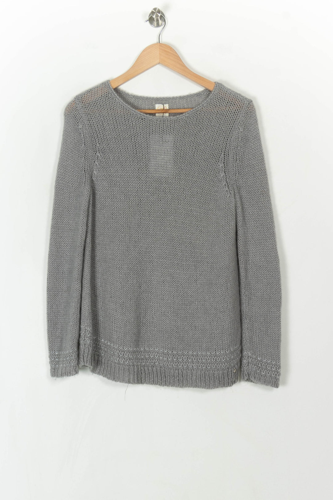 Pull Gris - Taille S/36 de la marque Des petits hauts | PARAD22045 - Vendu par Paradigme - Image 2