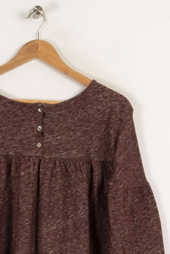 Blouse bordeaux - Taille M/38