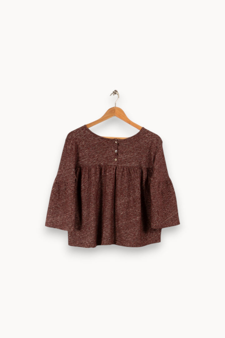 Blouse bordeaux - Taille M/38