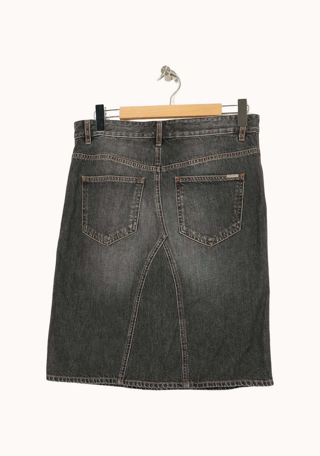 Jupe Midi Grise - Taille L/40 de la marque Isabel Marant étoile | PARAD22059 - Vendu par Paradigme - Image 4