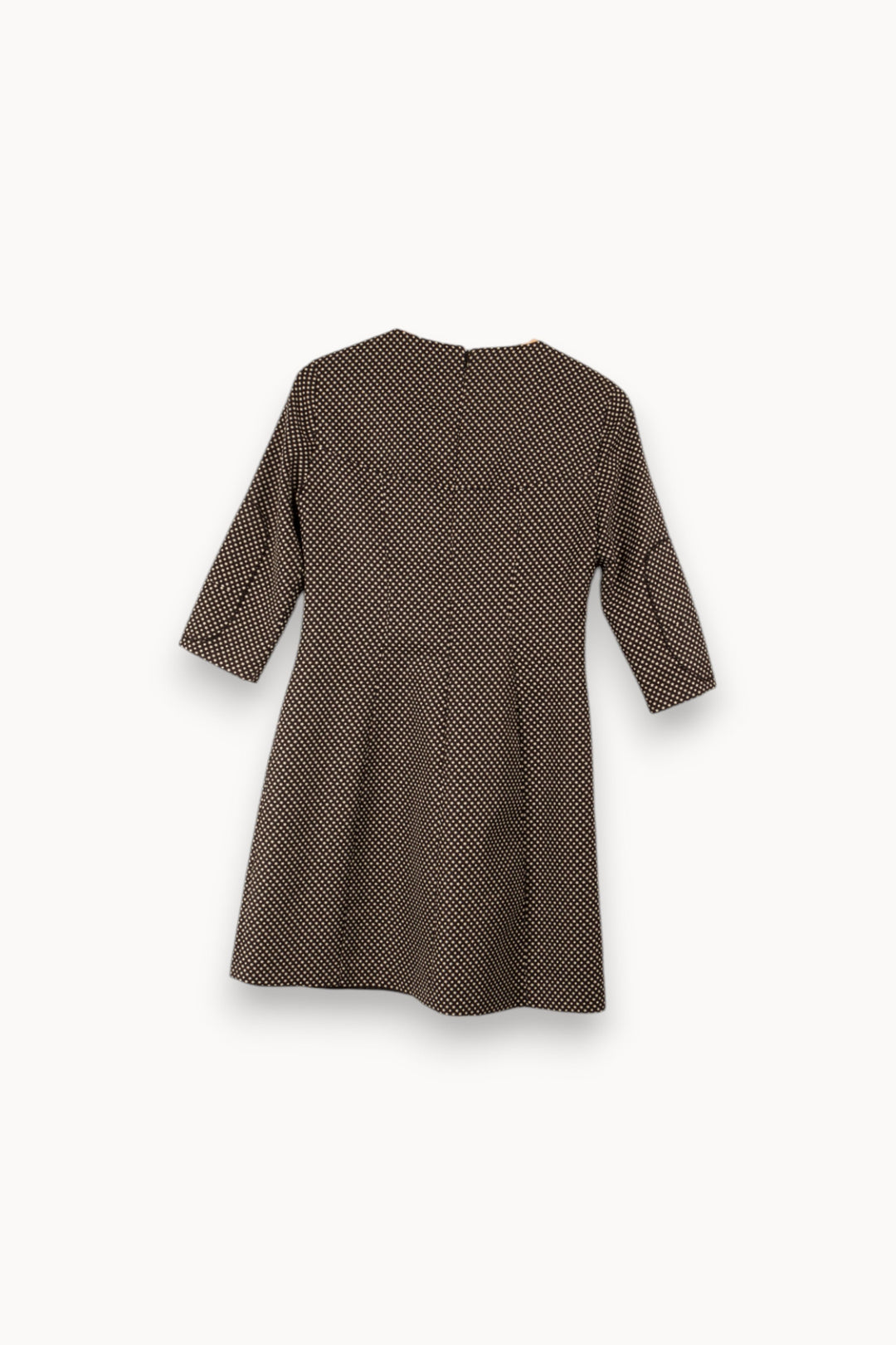 Robe noire à motifs - Taille M/38