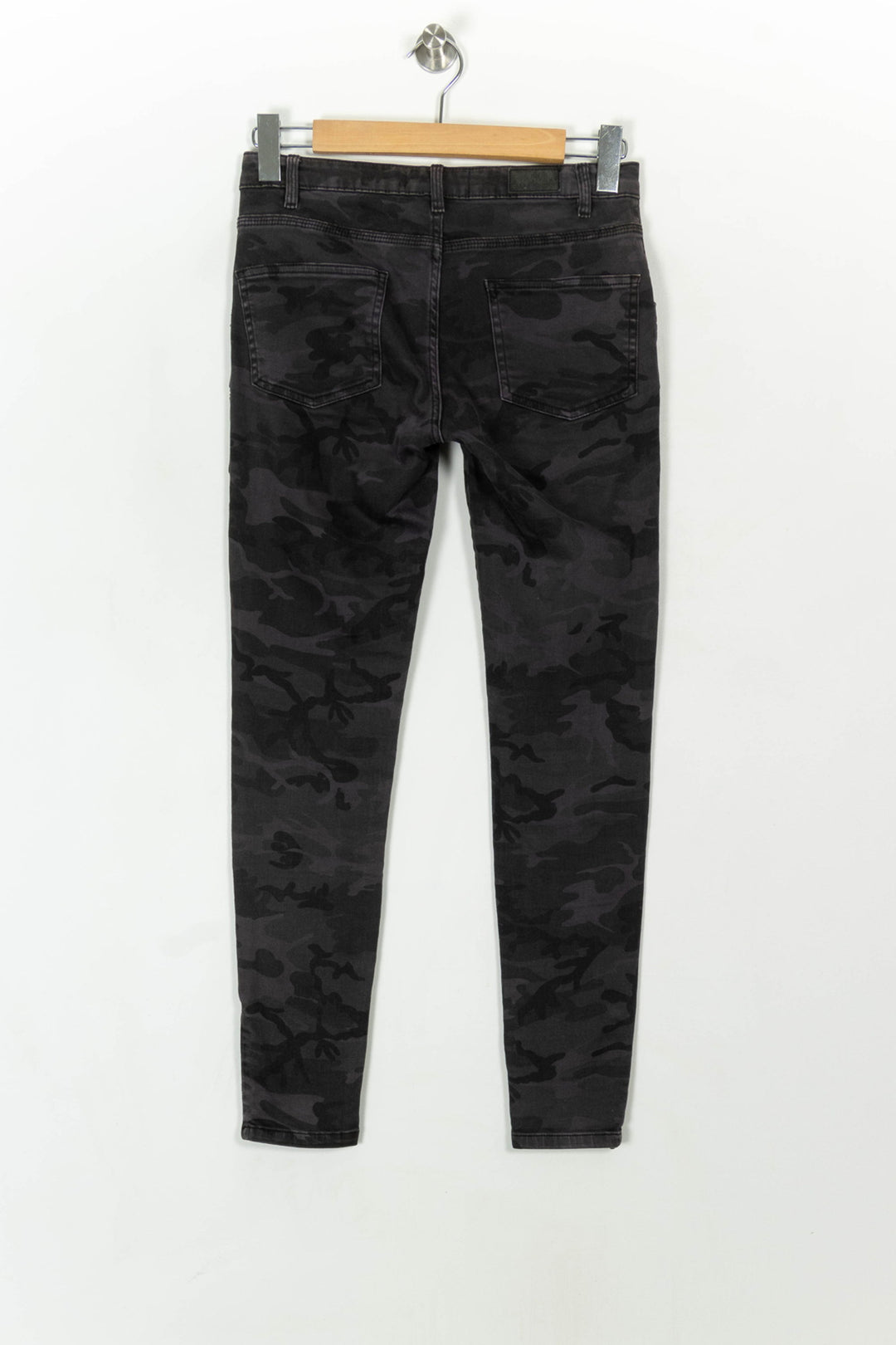 Pantalon Cargo Gris et Noir - Taille S/36 de la marque IKKS | PARAD22069 - Vendu par Paradigme - Image 5