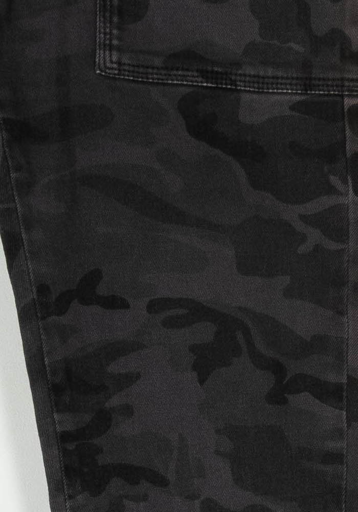 Pantalon Cargo Gris et Noir - Taille S/36 de la marque IKKS | PARAD22069 - Vendu par Paradigme - Image 3