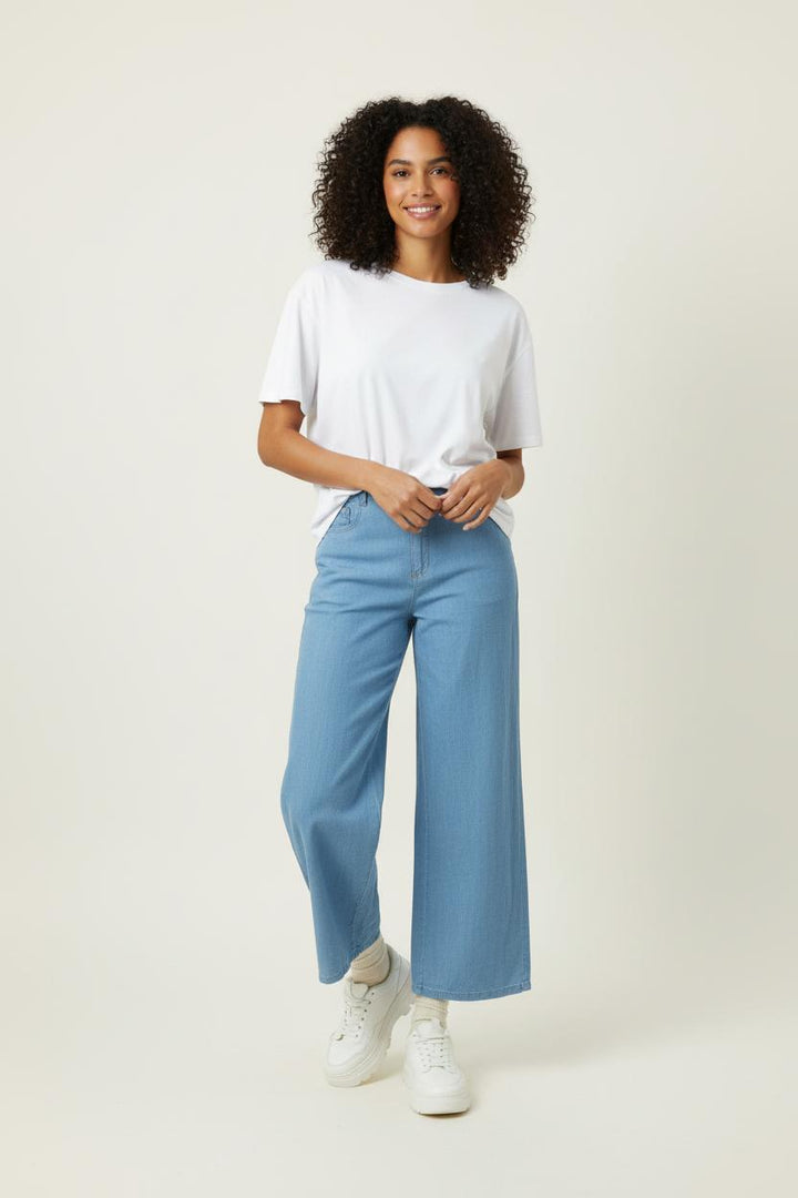 Jean Bleu - Taille L/40 de la marque Caroll | PARAD22107 - Vendu par Paradigme - Image 1