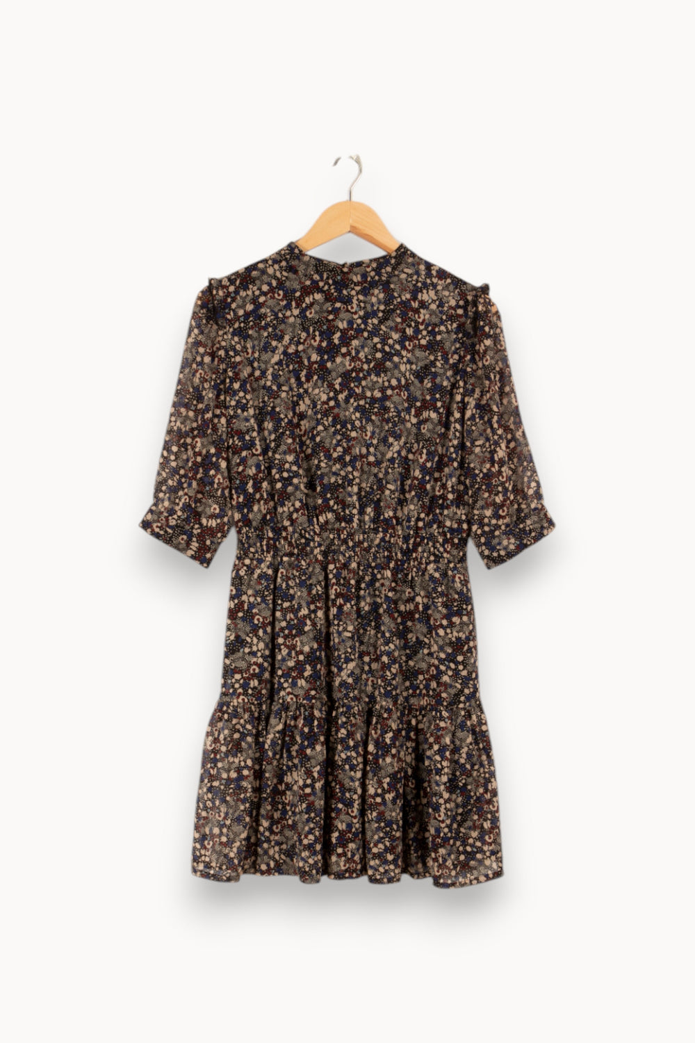 Robe multicolore à motifs - Taille S/36