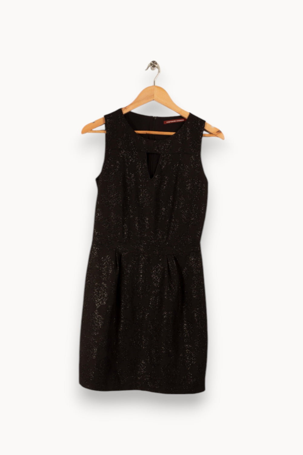 Robe noire avec détails - Taille S/36