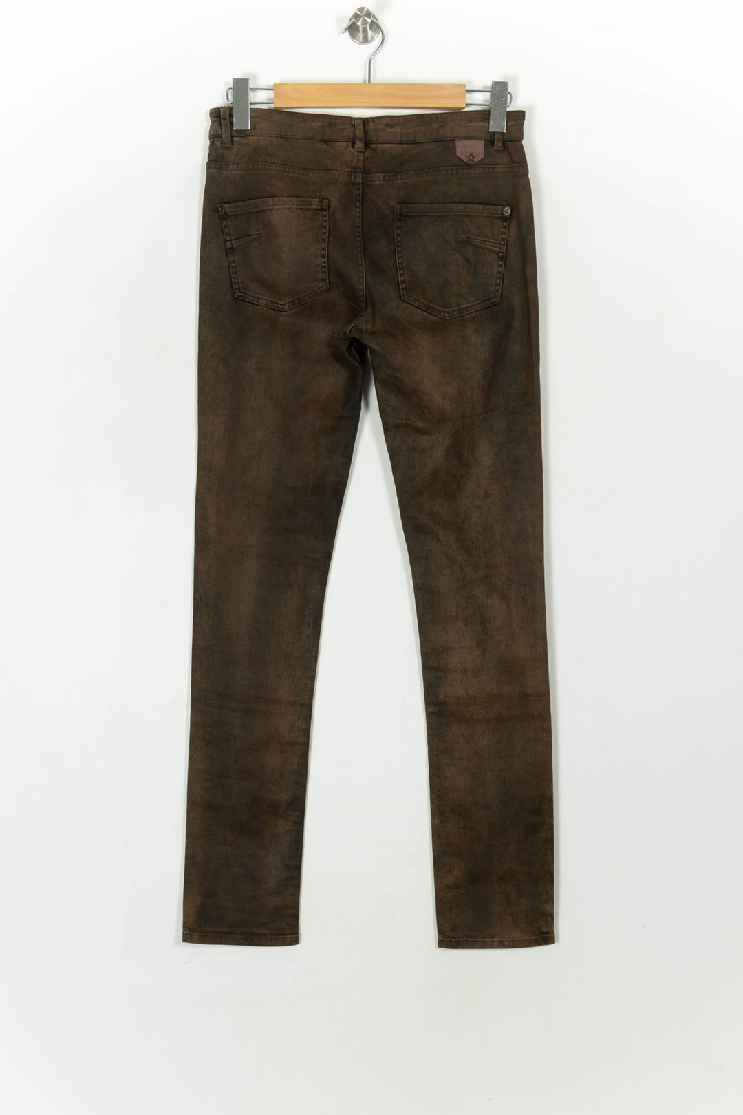 Jean Marron - Taille M/38 de la marque IKKS | PARAD22164 - Vendu par Paradigme - Image 5