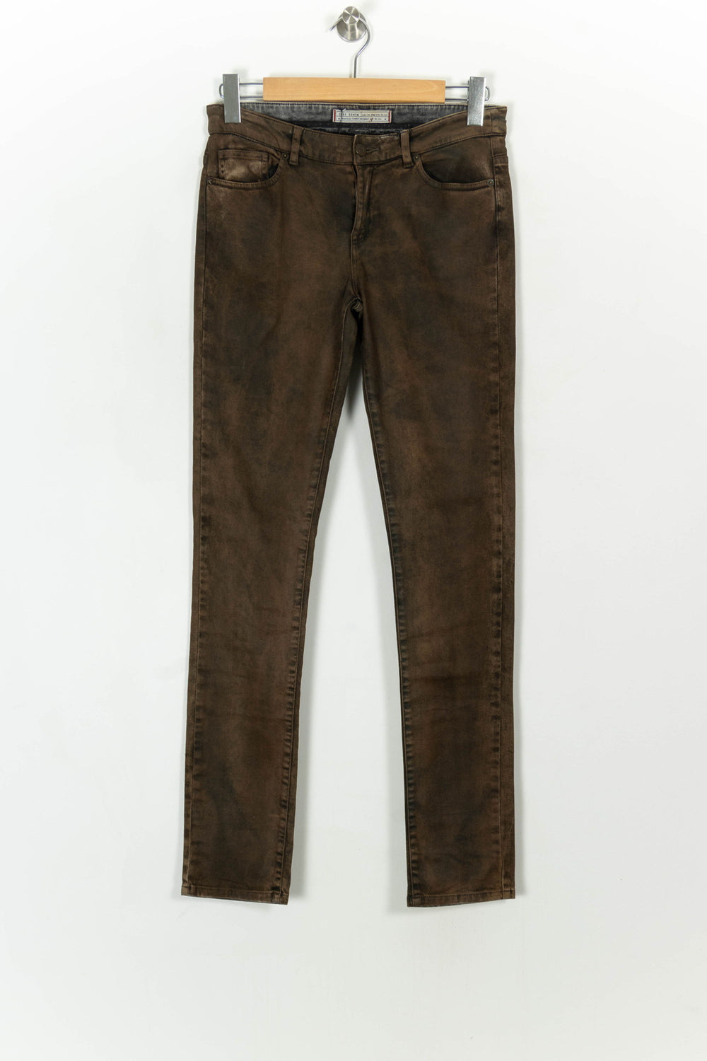 Jean Marron - Taille M/38 de la marque IKKS | PARAD22164 - Vendu par Paradigme - Image 2