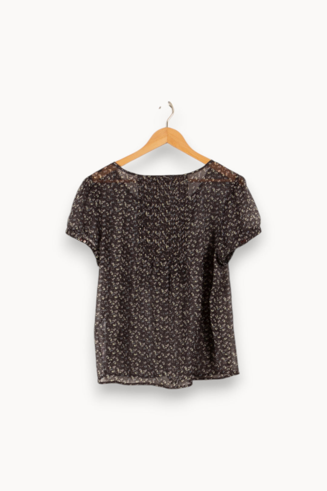 Blouse grise multicolore - Taille XL/42